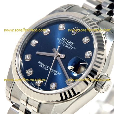 rolex datejust nuovo prezzo|rolex datejust blu.